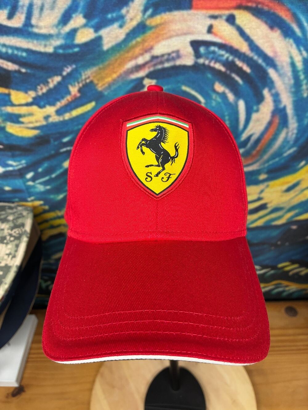 Scuderia Ferrari F1 Red Baseball Cap Hat OSFA Adjustable Formula 1 Racing